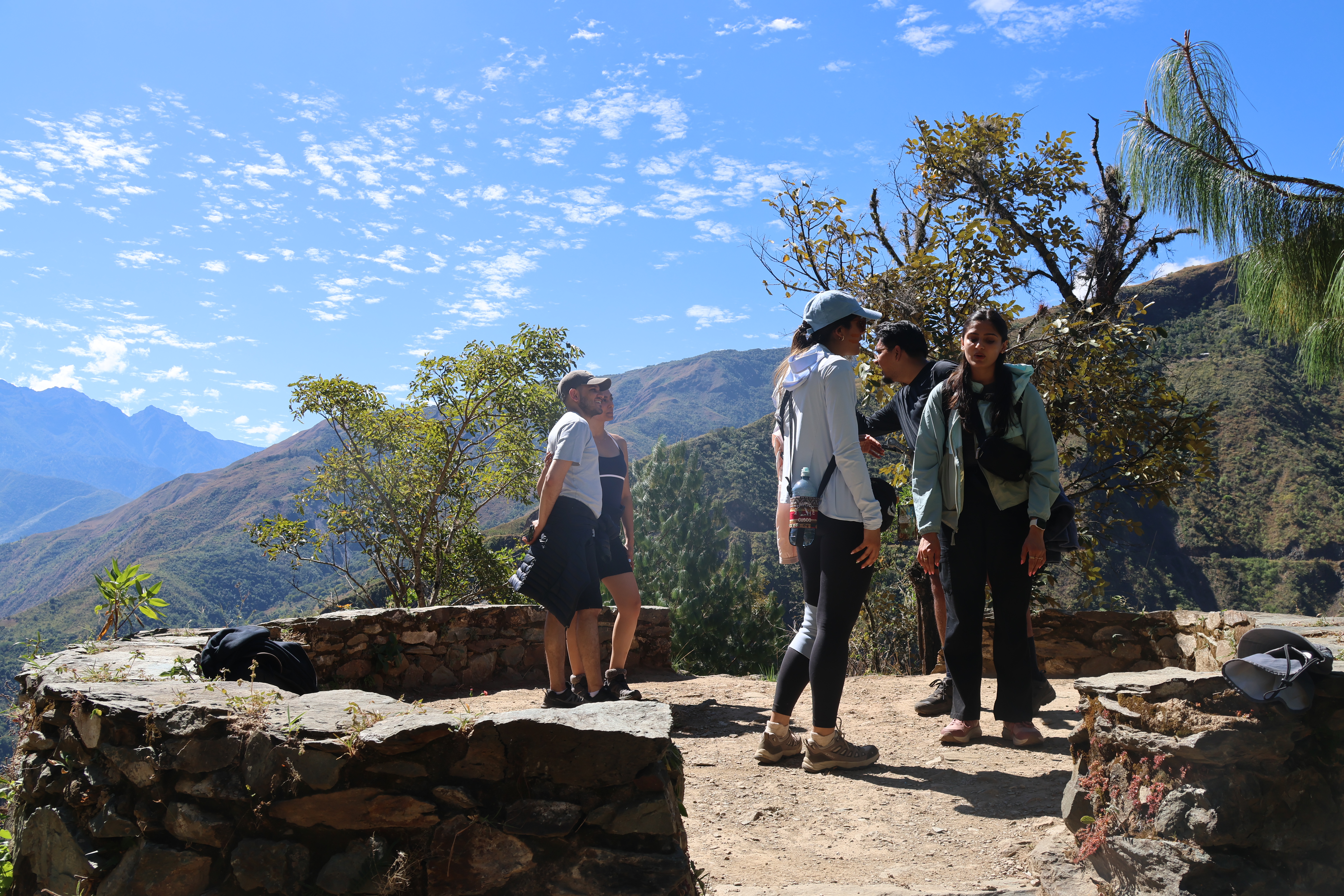 inca jungle landscape