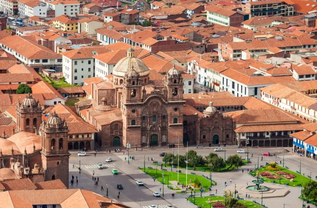 Plaza de Armas in Cusco, Peru